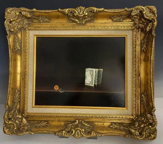 TAIMUR AMIRI PAINTED LITHOGRAPH