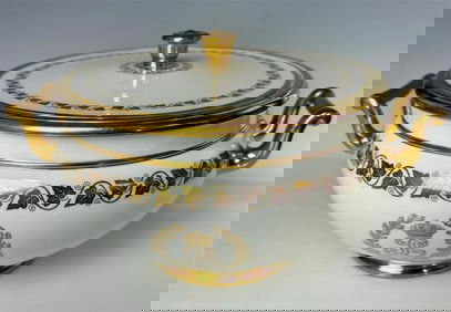 LOUIS PHILLIPE SEVRES PORCELAIN TUREEN 1836