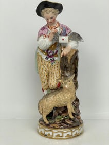 19TH C. MEISSEN FIGURE
