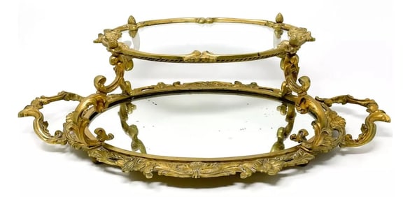 ORMOLU PLATEAU CIRCA 1900