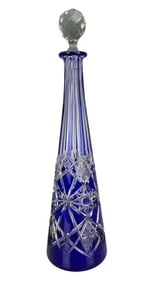BACCARAT CUT CRYSTAL LIQUOR BOTTLE