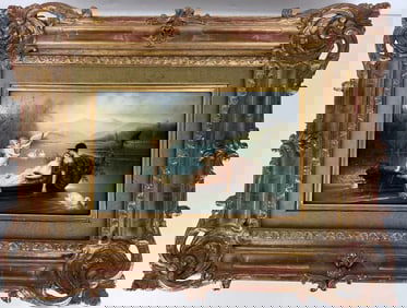 LARGE 19TH C. BERLIN KPM PORCELAIN PLAQUE