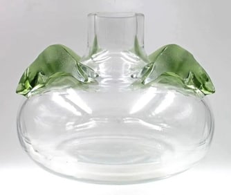 LALIQUE SAGHIR ART GLASS VASE 8