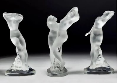 LALIQUE TRIO DANCERS