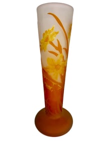 A LARGE GALLE VASE