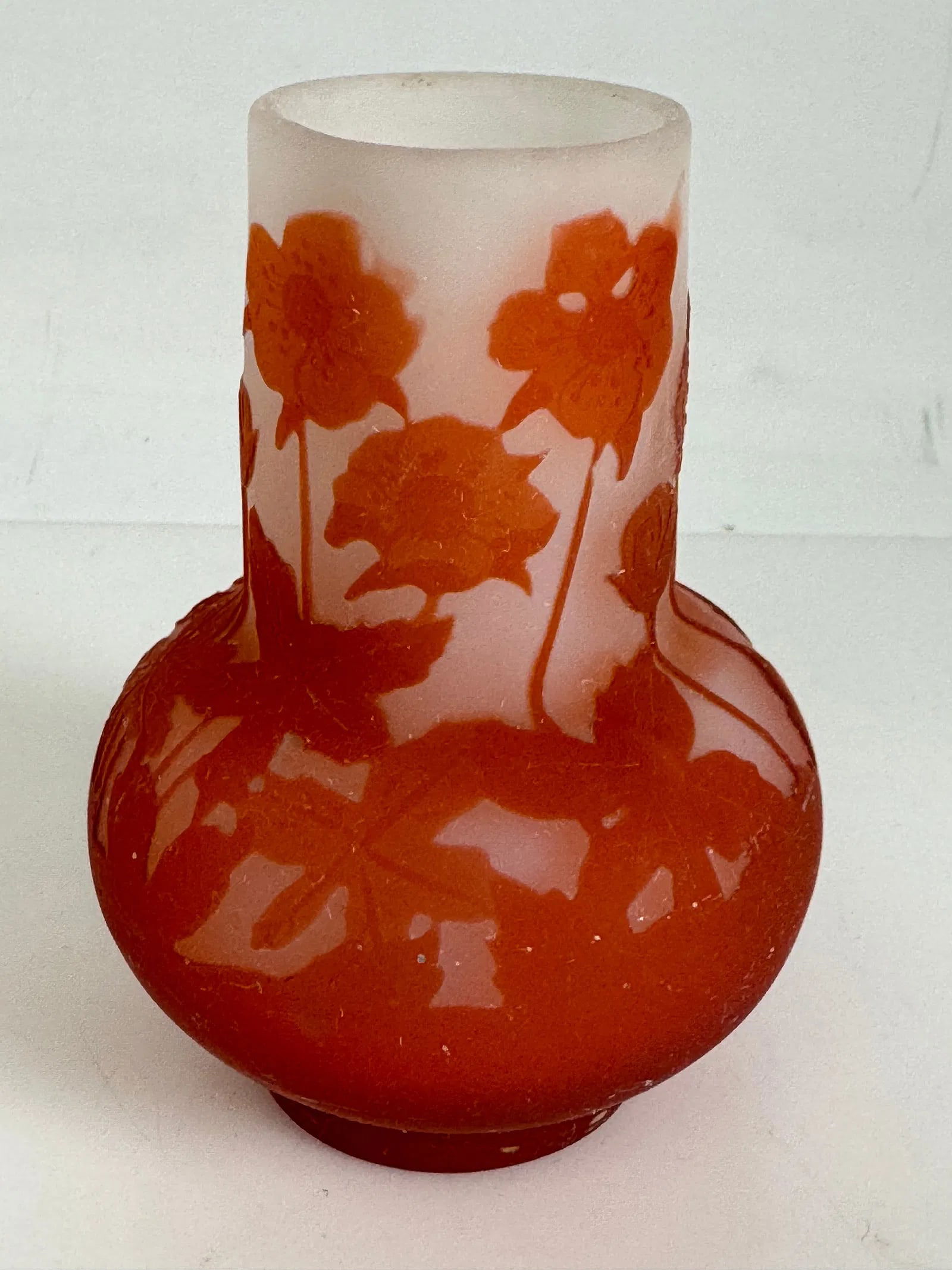 GALLE GLASS VASE (1 of 6)