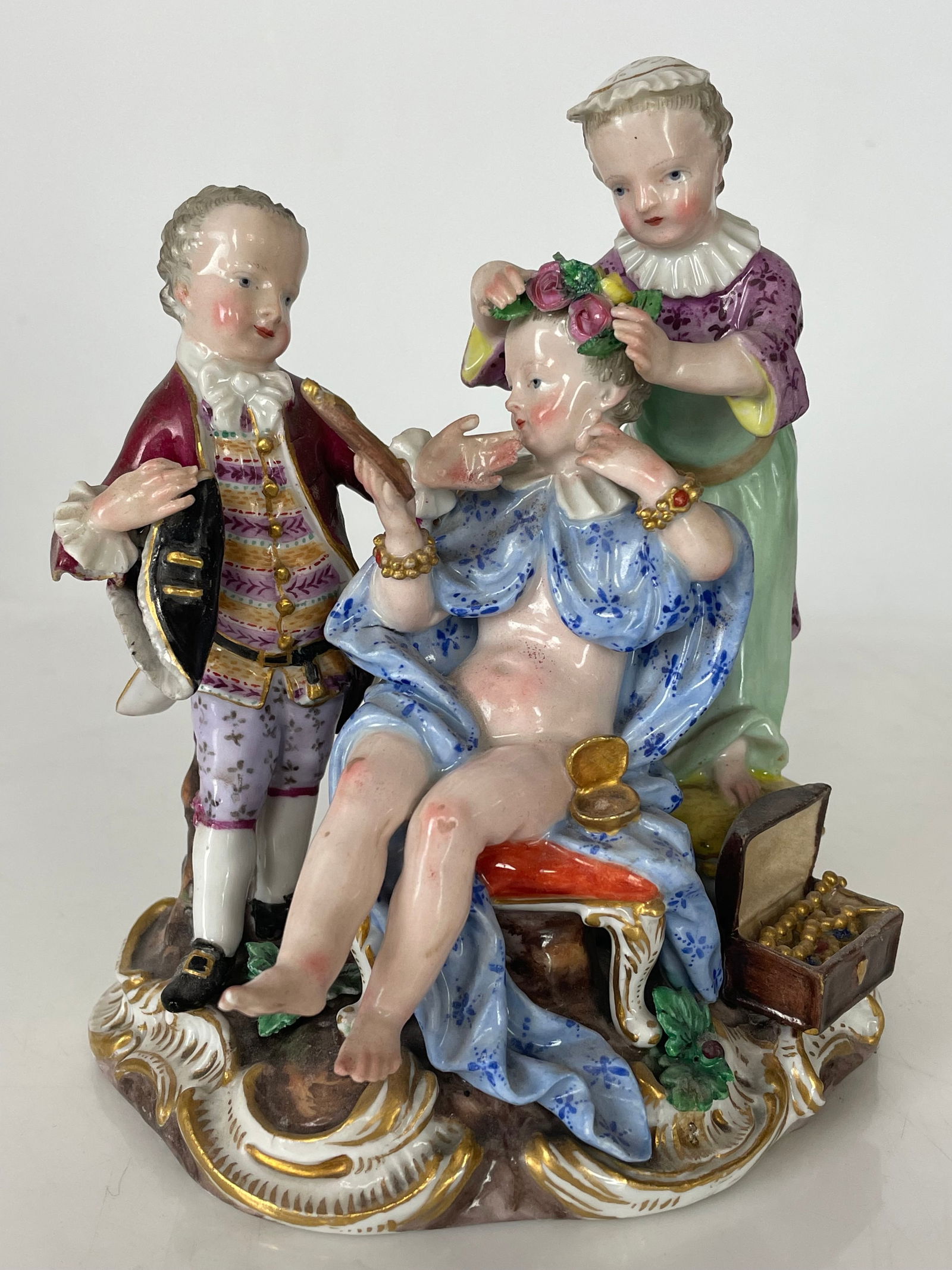 19TH C. MEISSEN GROUP (1 of 5)
