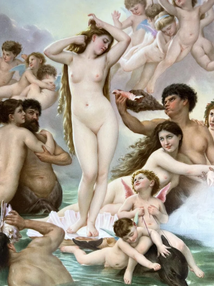 A PALATIAL BERLIN KPM PORCELAIN PLAQUE - 4