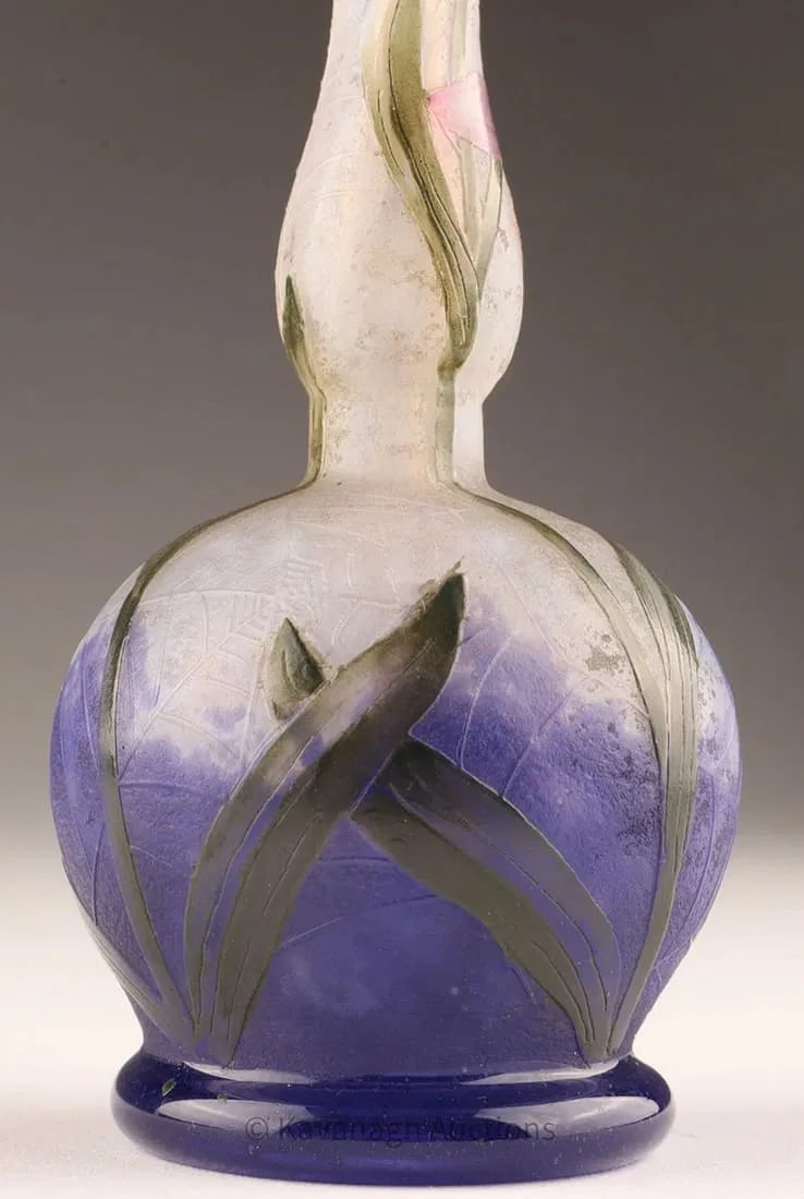 DAUM NANCY VASE - 3