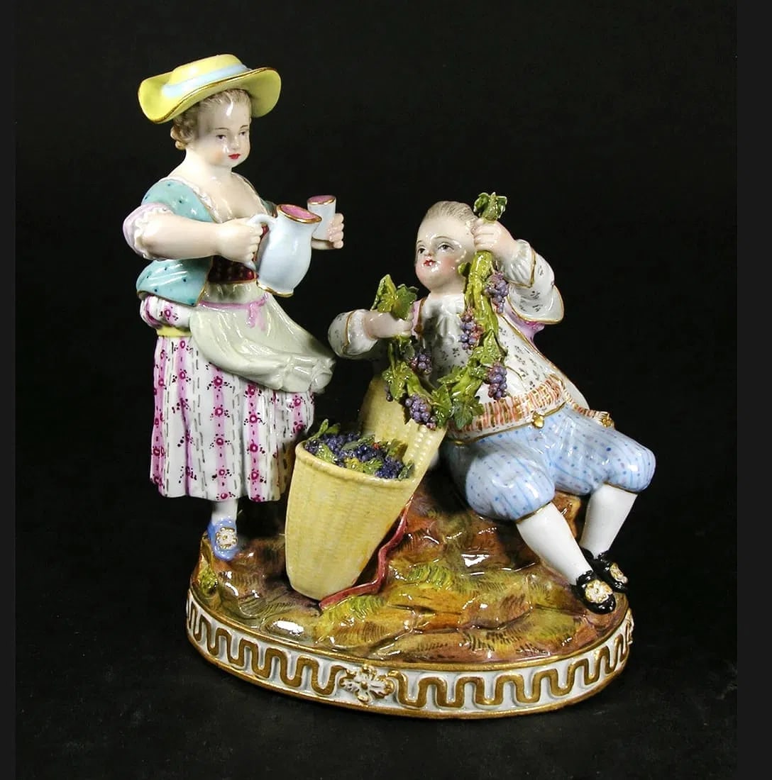 19TH C. MEISSEN GROUP (1 of 5)