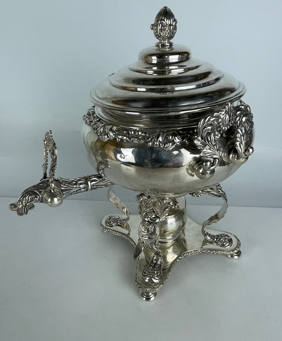 CONTINENTAL SILVER SAMOVAR - 2