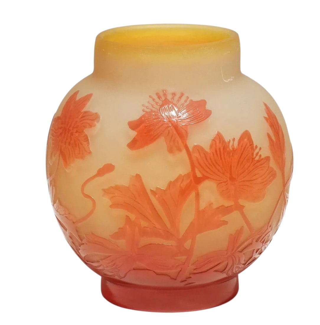 MINIATURE GALLE VASE CIRCA 1900 (1 of 2)