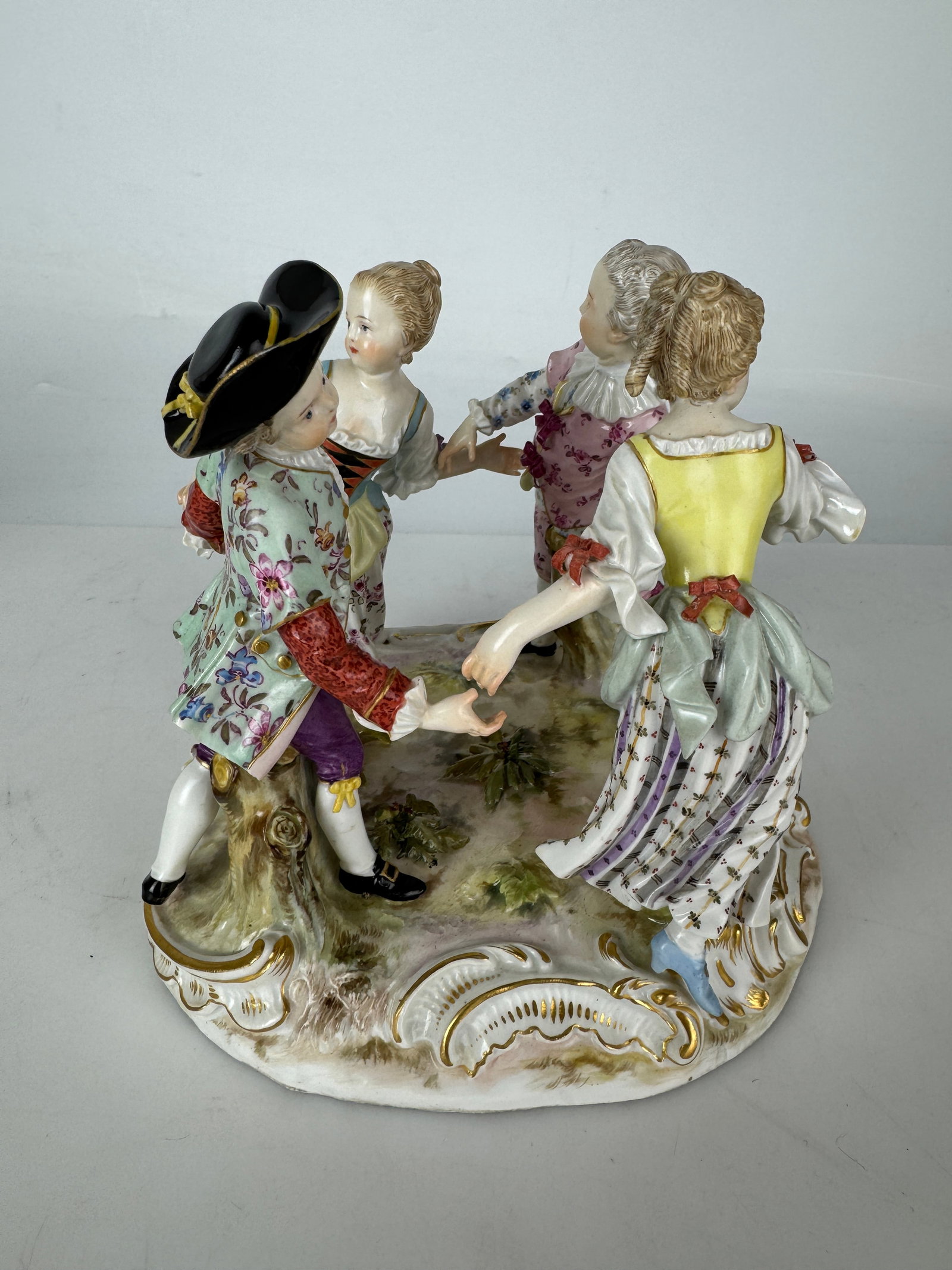 19TH C. MEISSEN GROUP OF MERRY GO ROUND: First quality. Measures 8” d. In excellent condition. Estimate $1500-2000