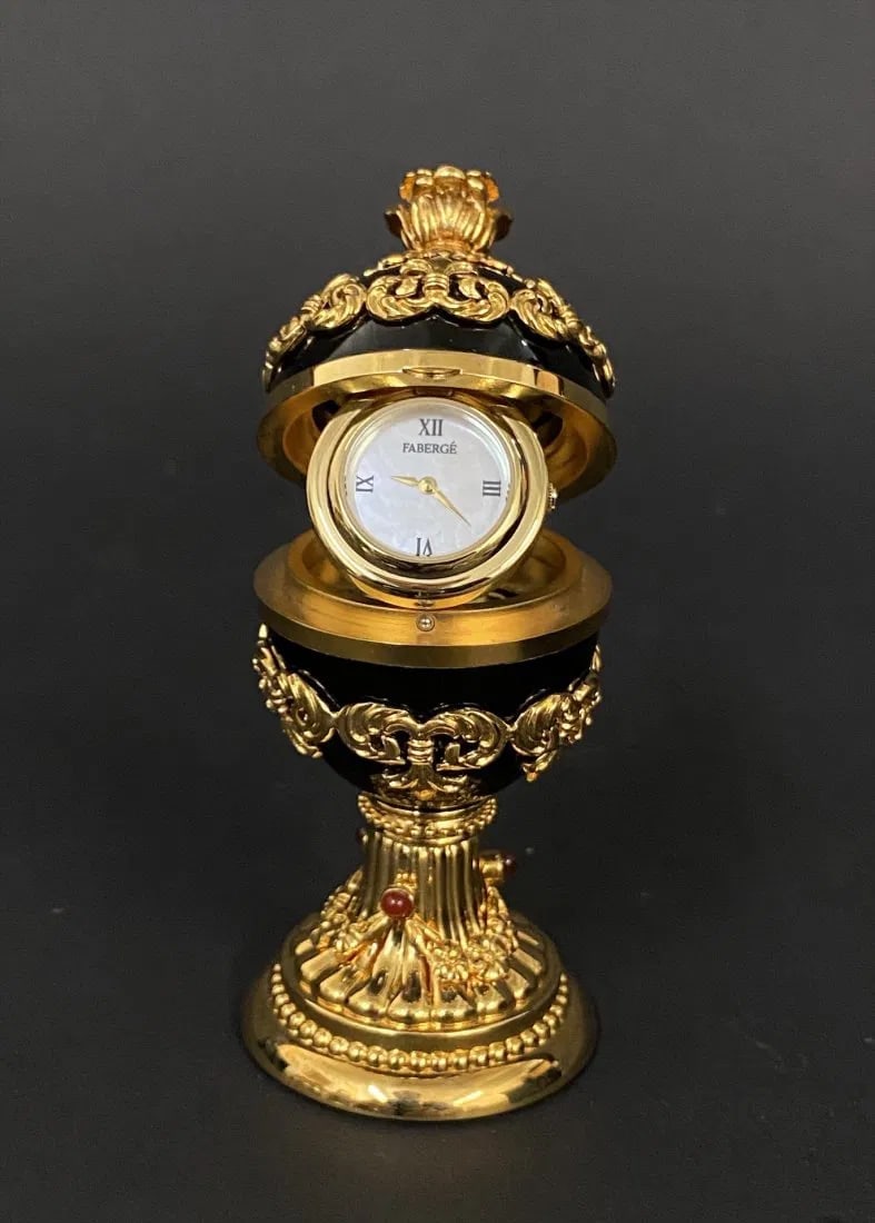IMPERIAL FABERGE CLOCK (1 of 4)