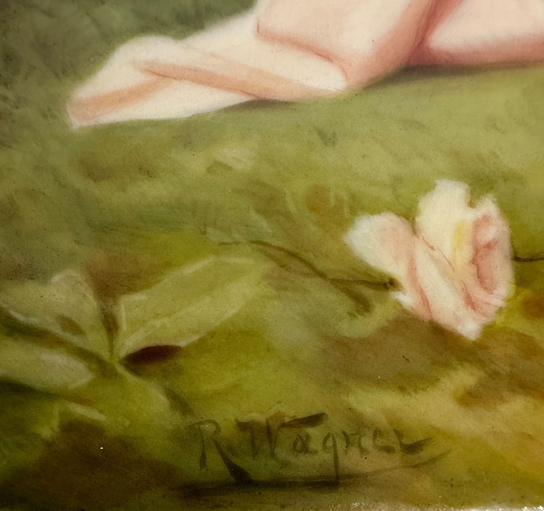 LARGE BERLIN KPM PORCELAIN PLAQUE - 4