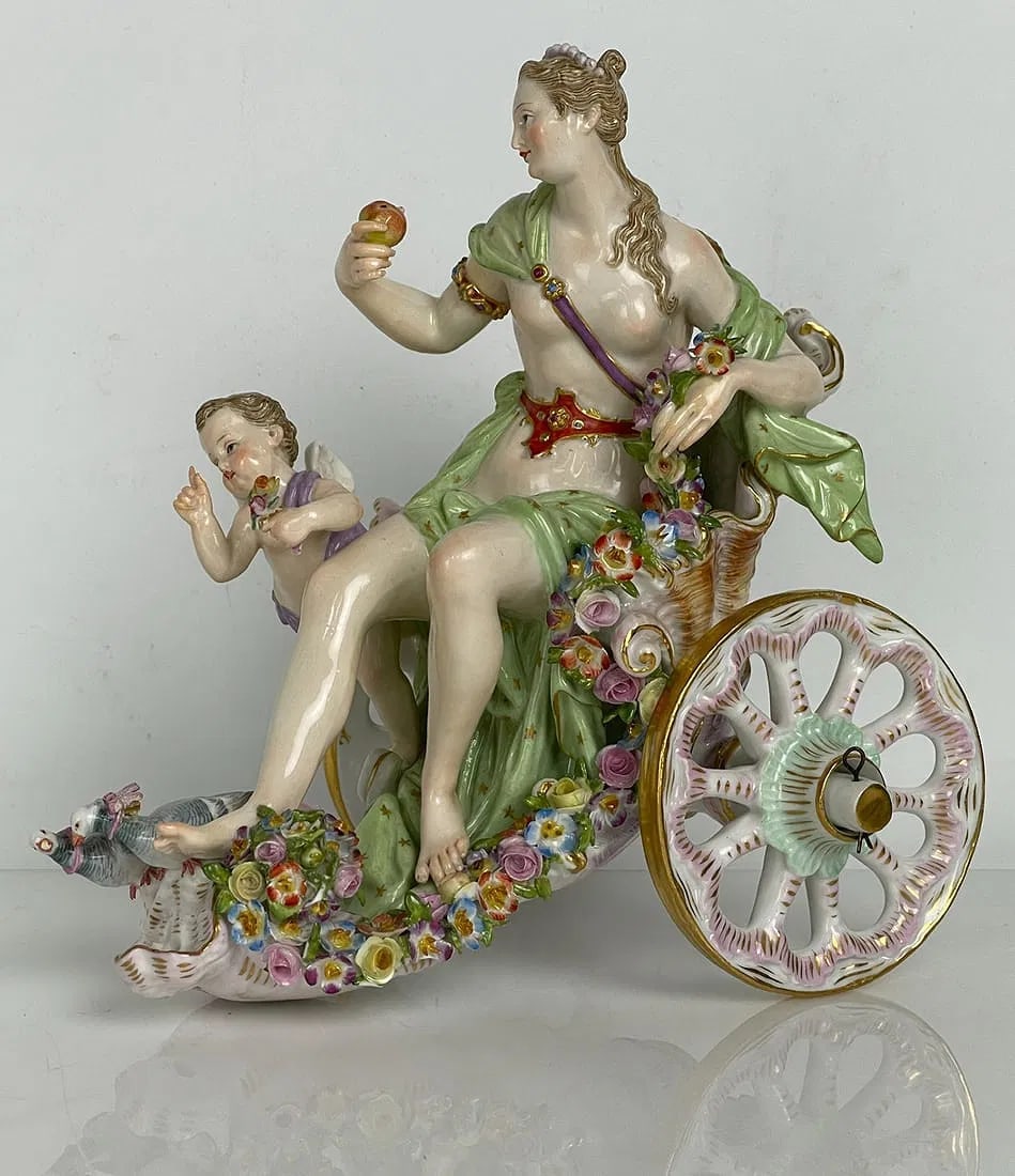 19TH C. MEISSEN CARRIAGE (1 of 6)