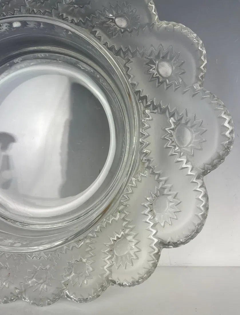 SIGNED LALIQUE DISH - 3