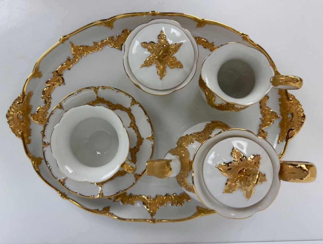 MEISSEN TEA SET - 2