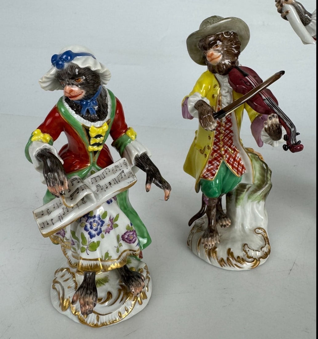MEISSEN PARTIAL MONKEY BAND - 4