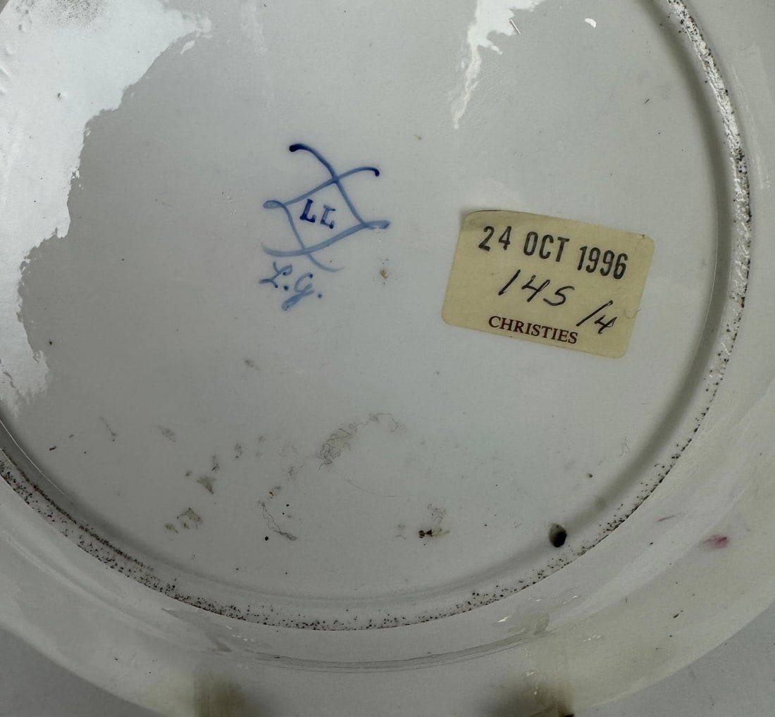 19TH C. SEVRES PLATE - 2