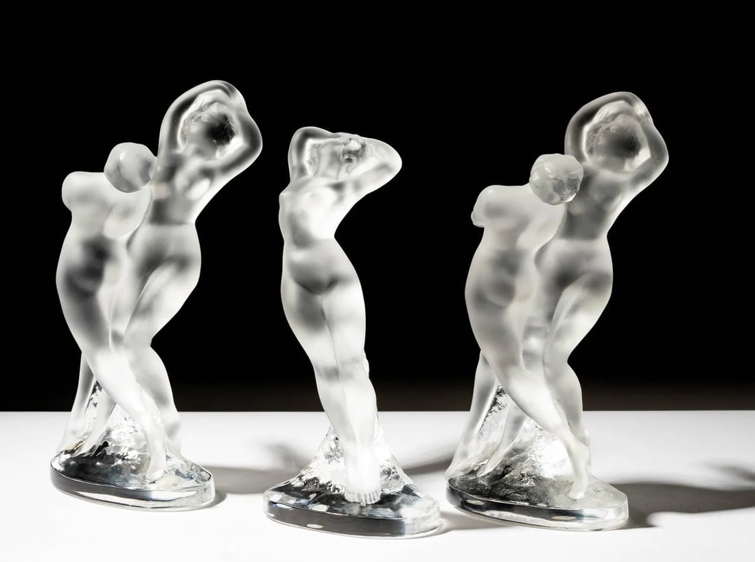 LALIQUE TRIO DANCERS (1 of 3)