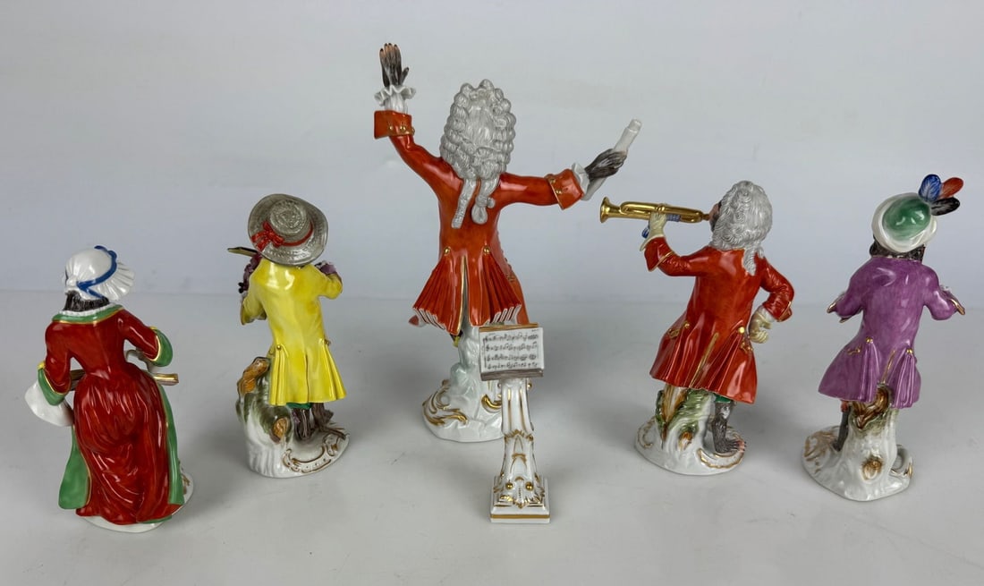 MEISSEN PARTIAL MONKEY BAND - 5