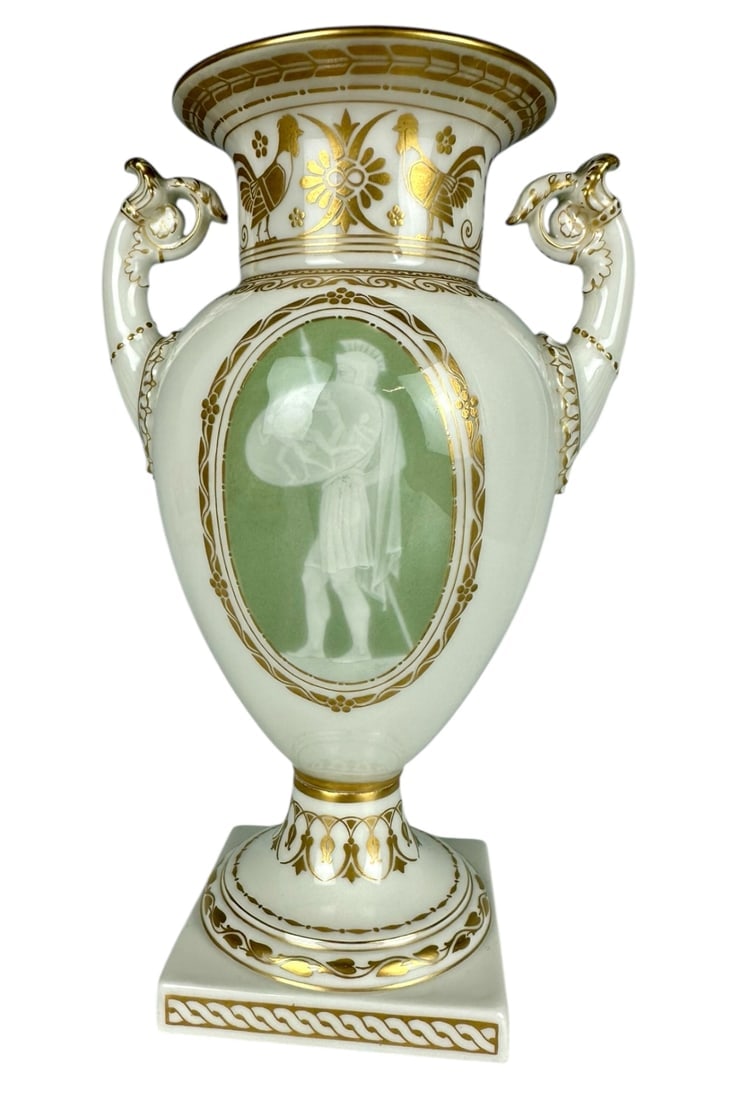19TH C. BERLIN KPM PORCELAIN VASE: Circa 1880. In excellent condition. Estimate $4000-5000