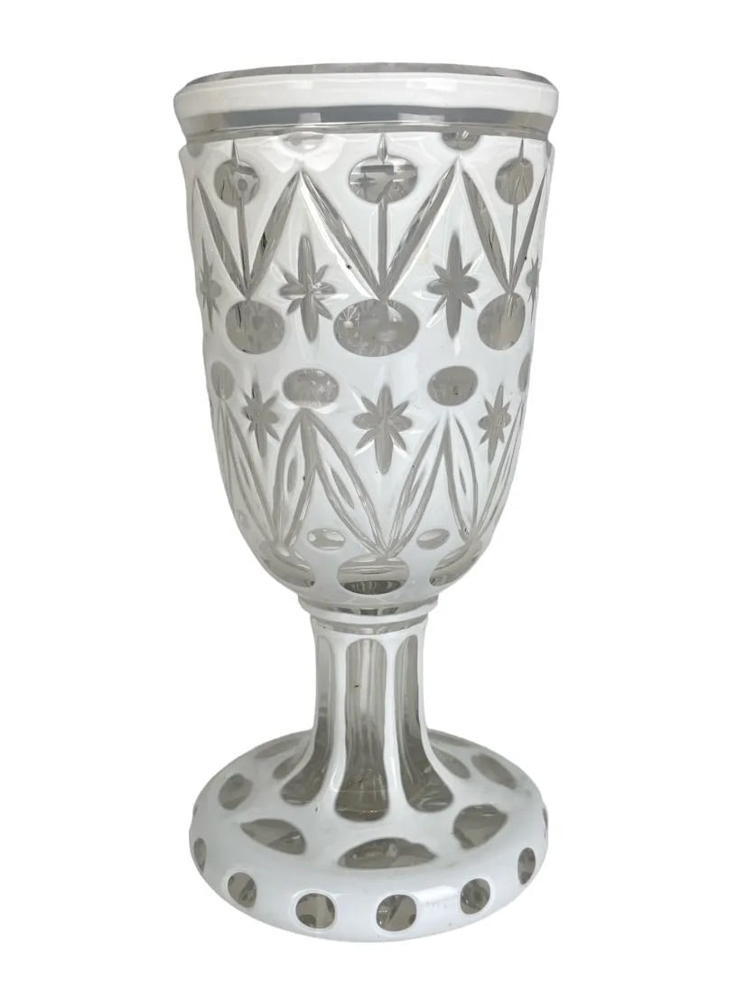 19TH C. MOSER BEAKER - 2