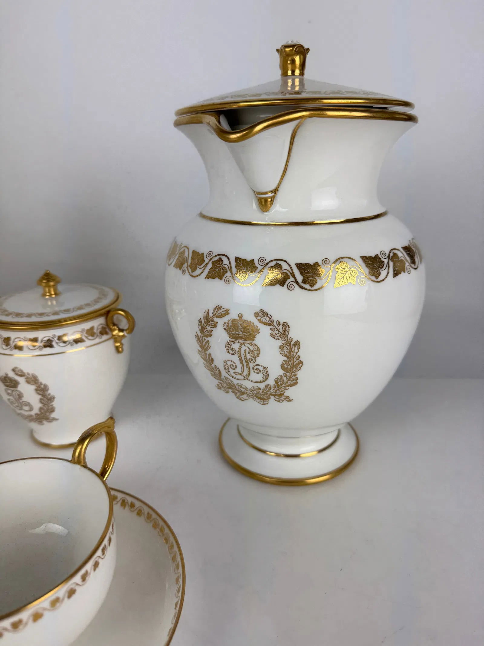 IMPERIAL SEVRES TEA SET - 2