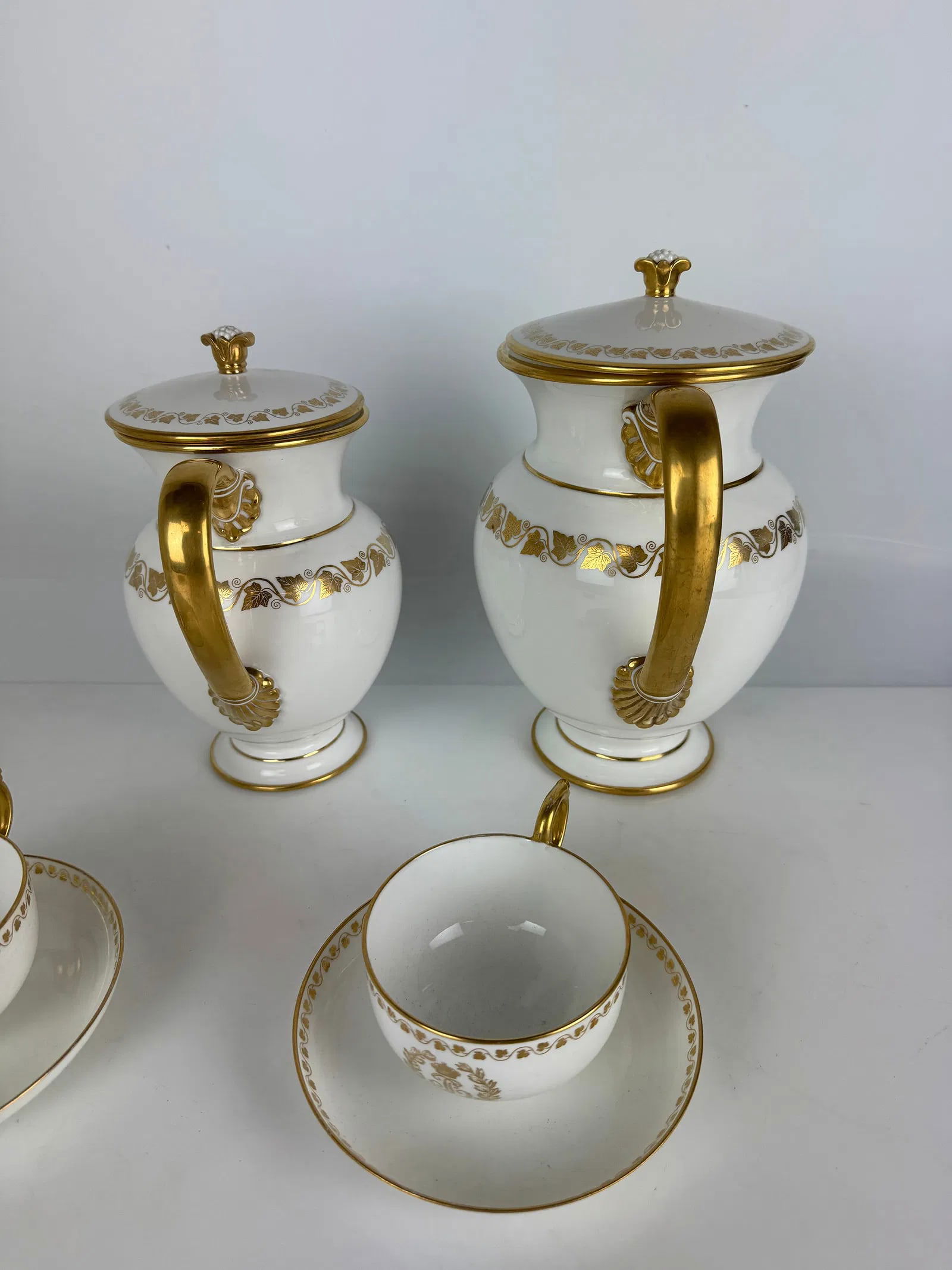 IMPERIAL SEVRES TEA SET - 3