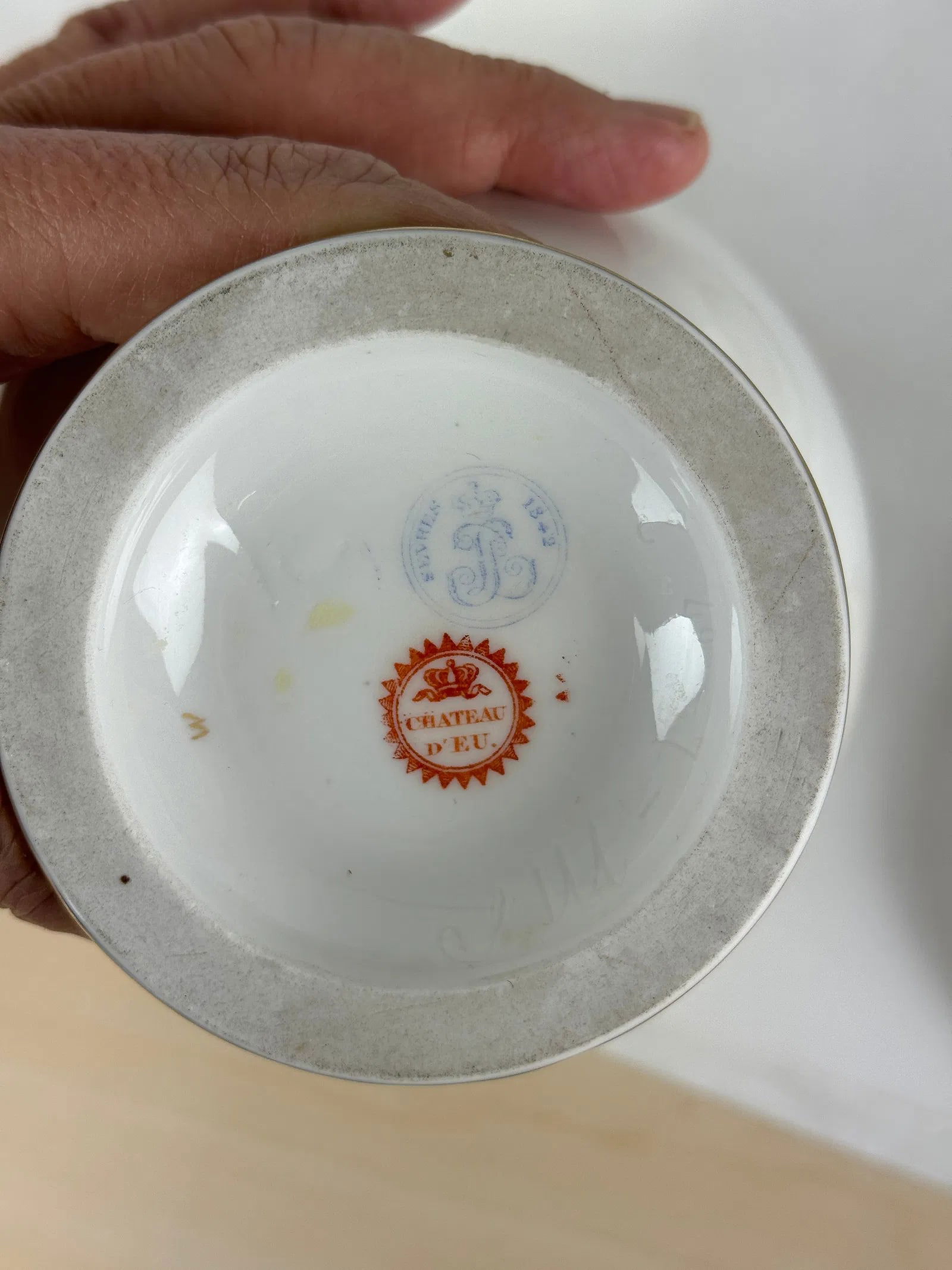 IMPERIAL SEVRES TEA SET - 4