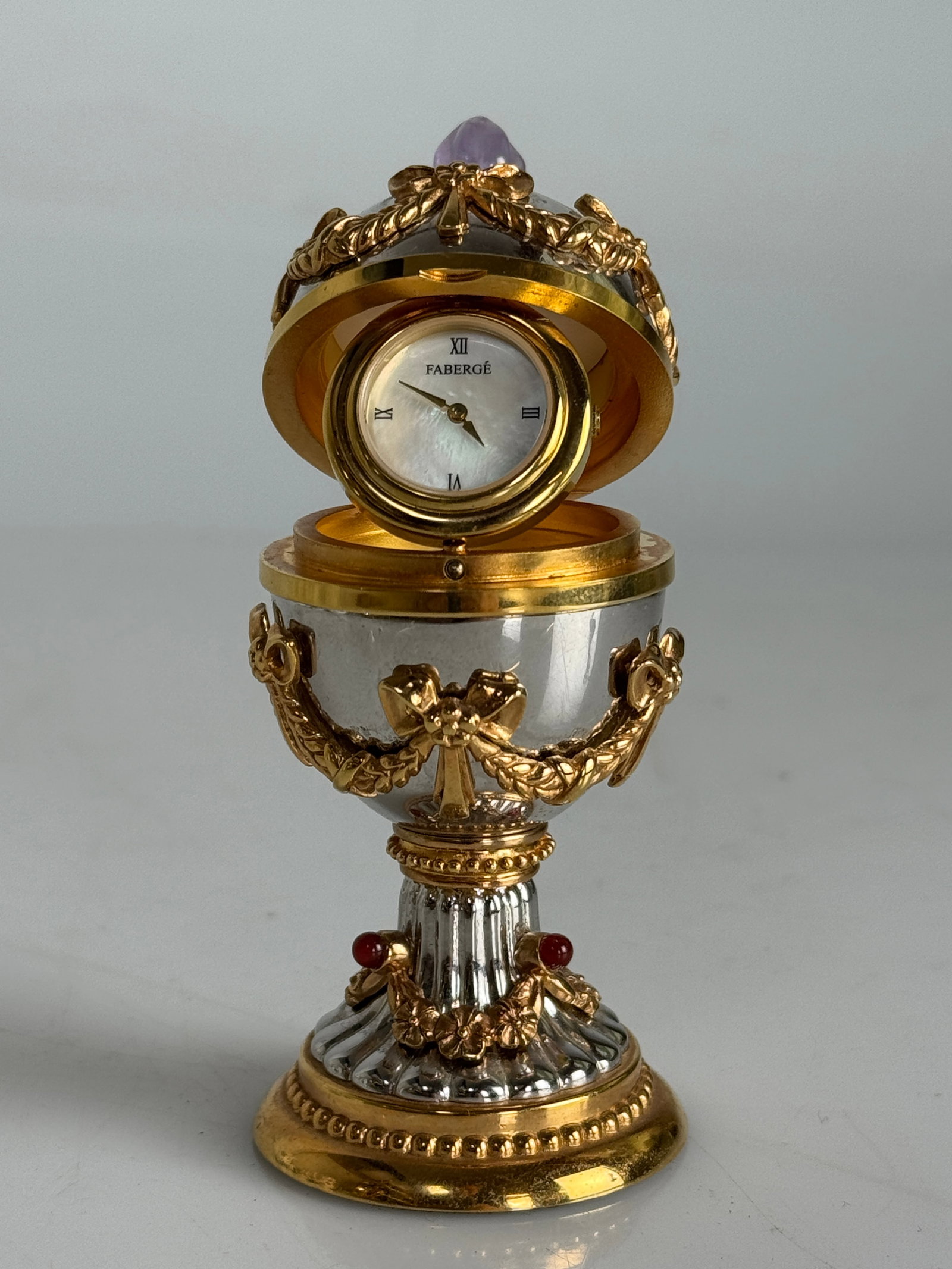 IMPERIAL FABERGE CLOCK EGG (1 of 4)