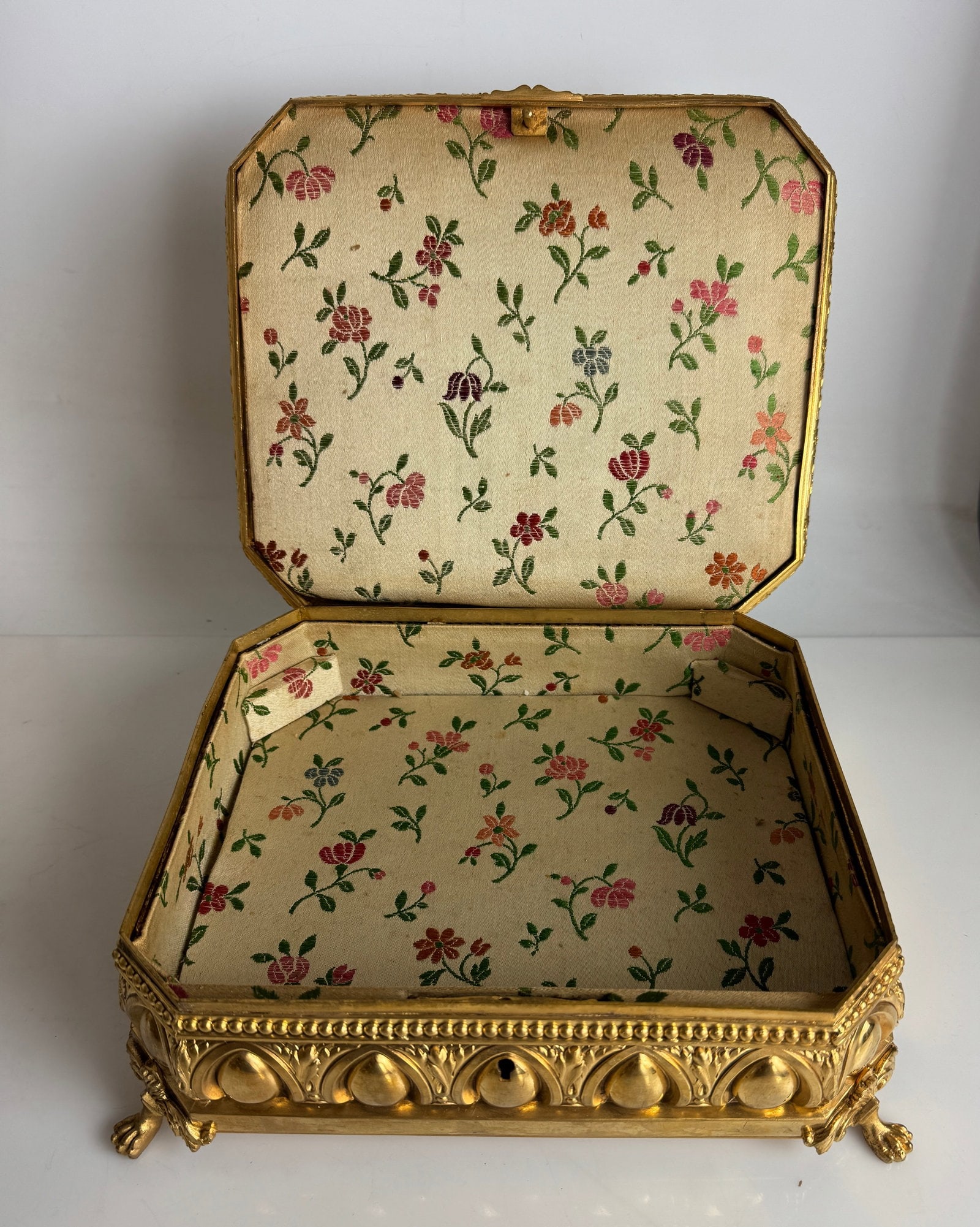LARGE ORMOLU LIMOGES ENAMEL BOX - 3