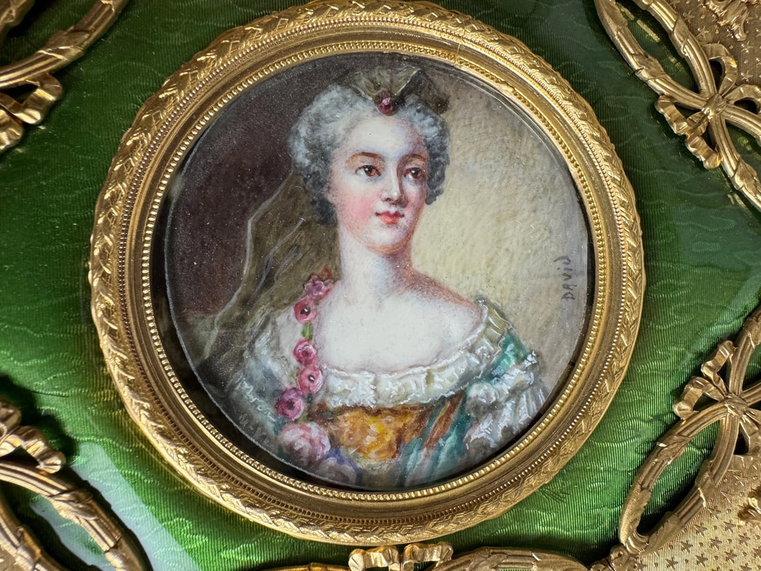 LARGE ORMOLU LIMOGES ENAMEL BOX - 6