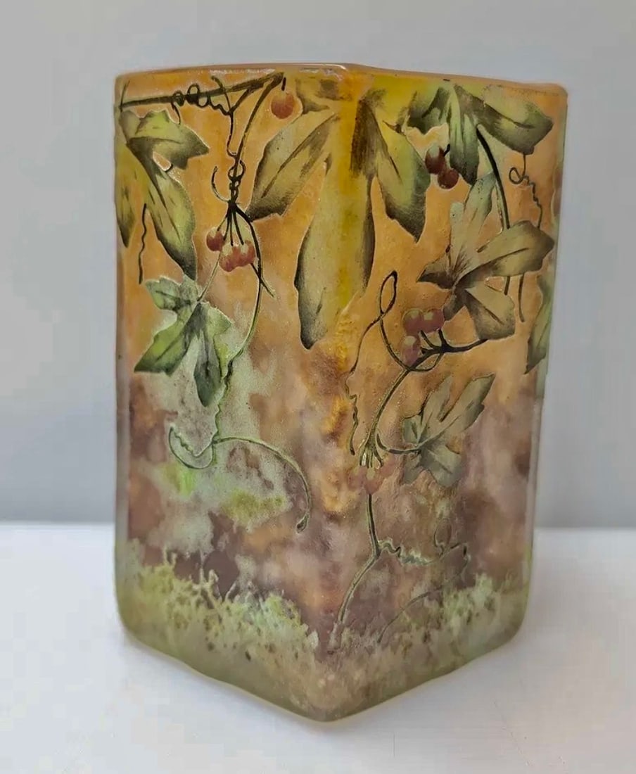 DAUM NANCY VASE - 2