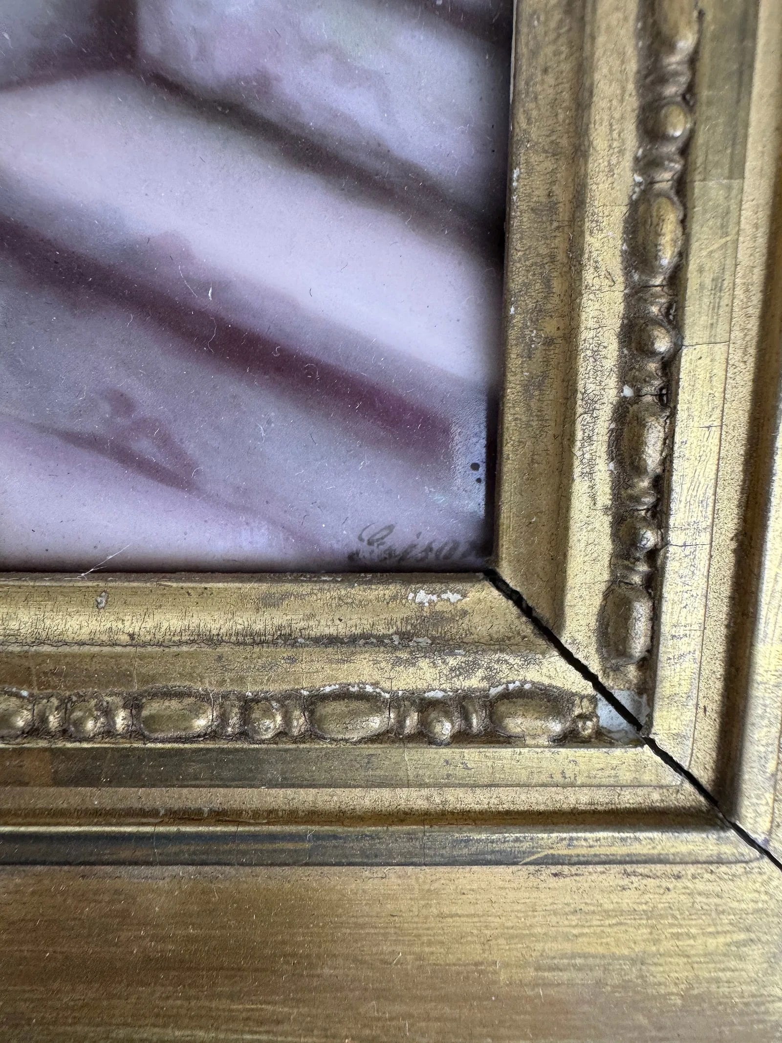 GERMAN PORCELAIN PLAQUE - 3
