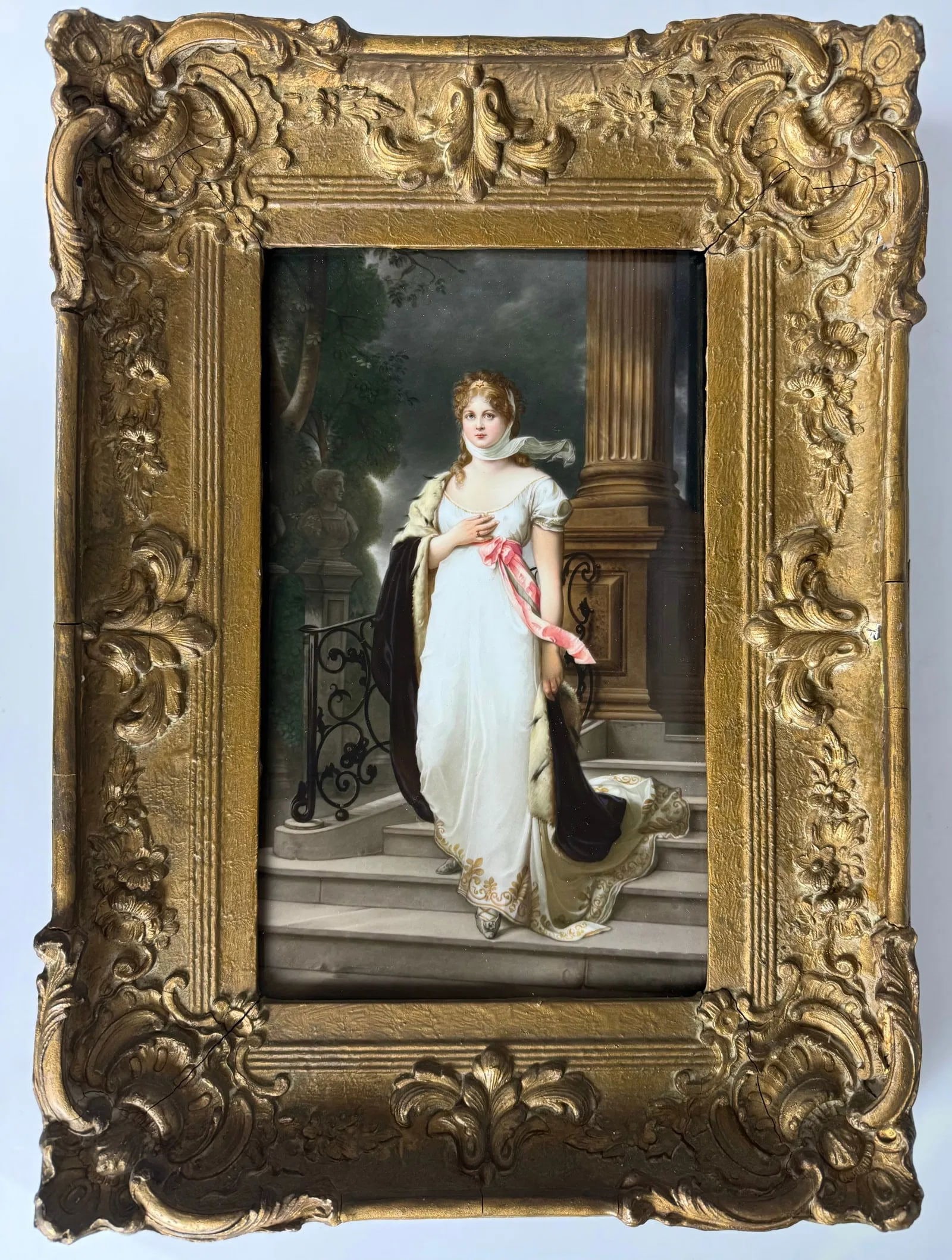 A LARGE 19TH C. BERLIN KPM PLAQUE (1 of 5)