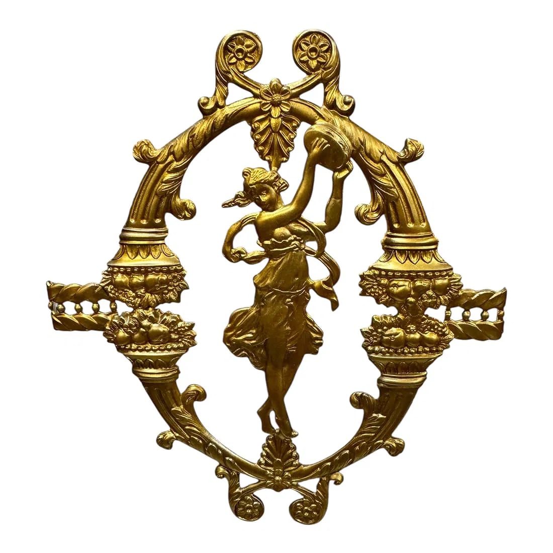 A LARGE ORMOLU MOUNTED BACCARAT CRYSTAL VASE - 2