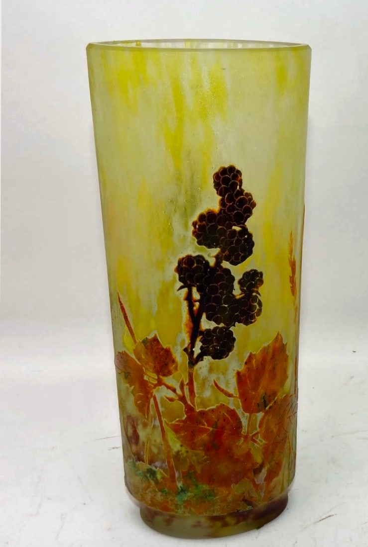 DAUM NANCY VASE - 2