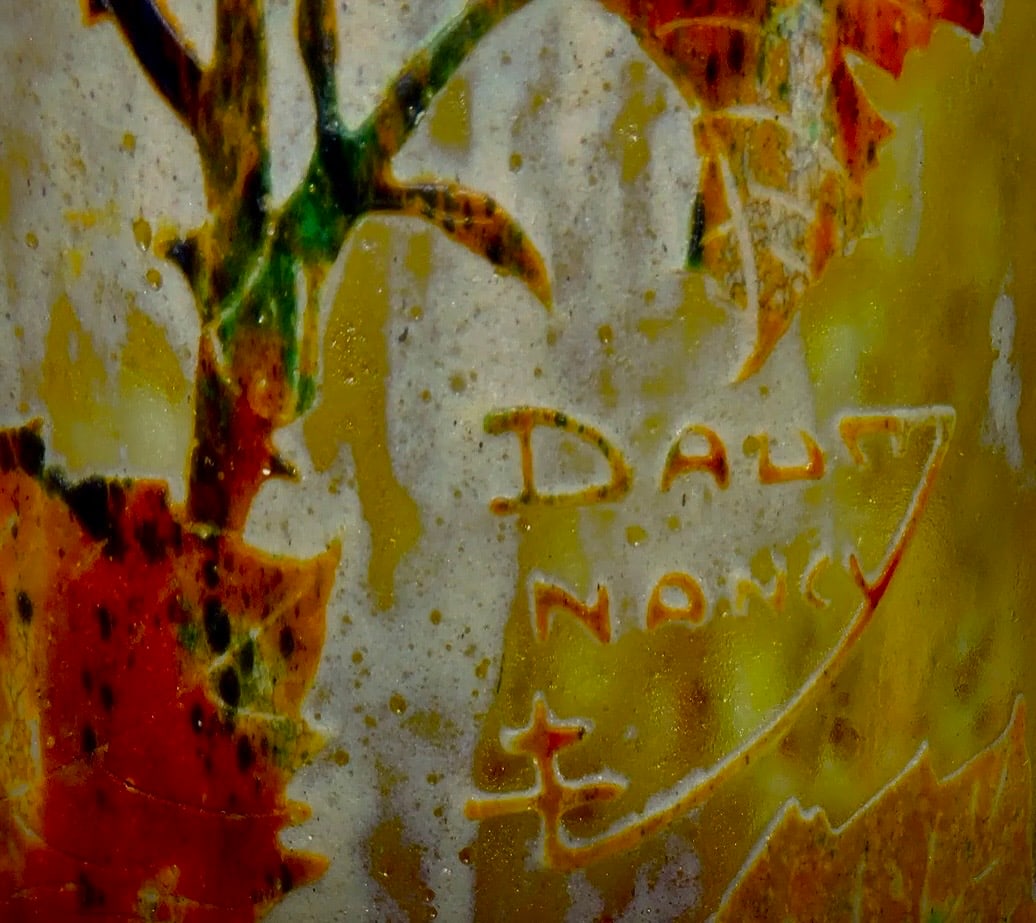 DAUM NANCY VASE - 3