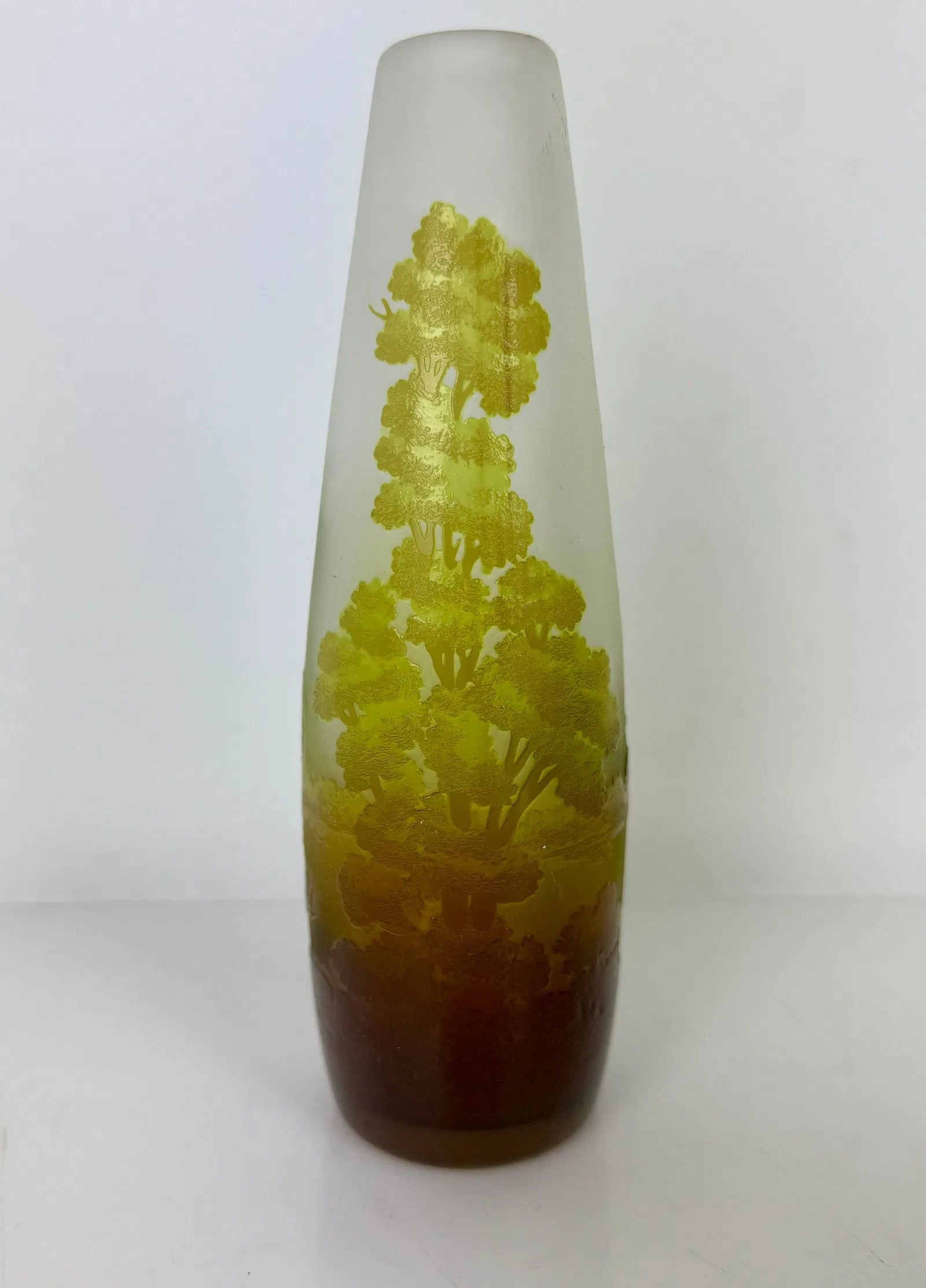 GALLE SCENIC VASE CIRCA 1900 (1 of 5)