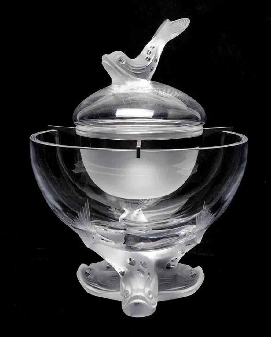 LALIQUE CAVIAR DISH (1 of 2)