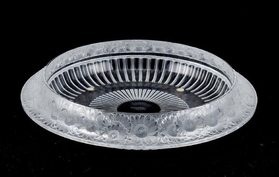 LALIQUE MARGUERITES BOWL (1 of 4)