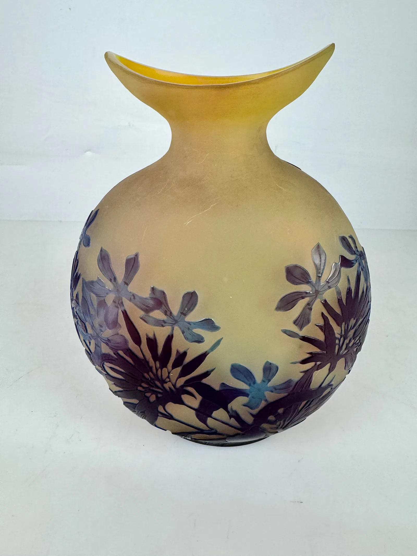 GALLE ART GLASS VASE - 2