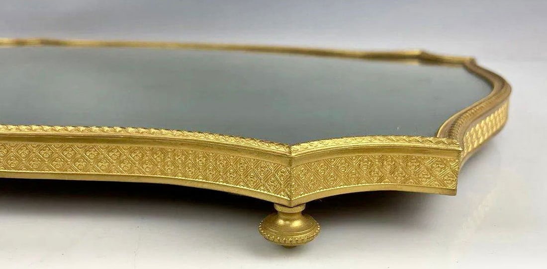 LARGE DORE BRONZE PLATEAU - 3