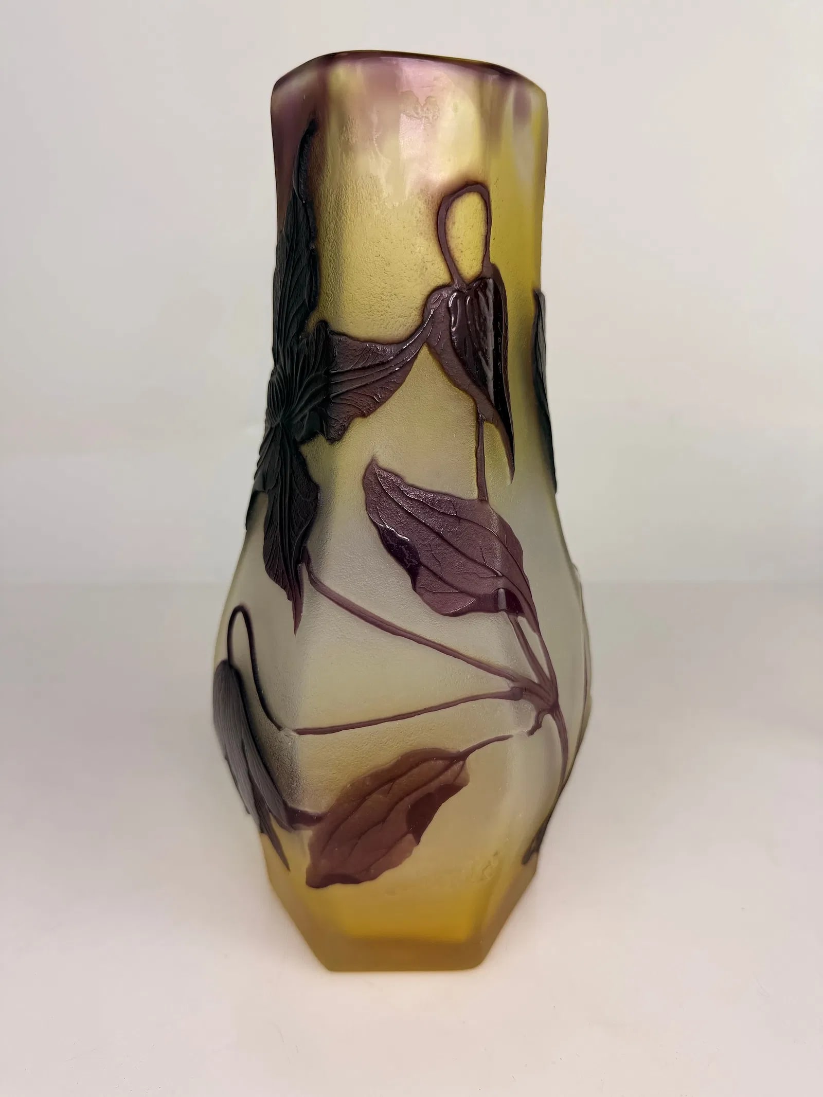 A LARGE GALLE VASE CIRCA 1900 (1 of 5)