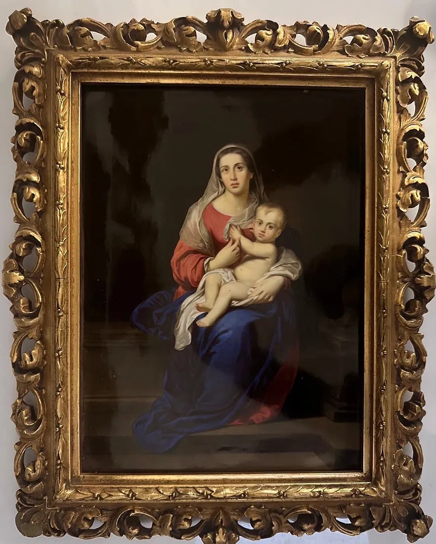 FINE ANTIQUE BERLIN KPM PORCELAIN PLAQUE: Circa 1900. Plaque measures 9.5 inches x6.5 inches . Artist signed. Very good condition. Estimate $3000-4000