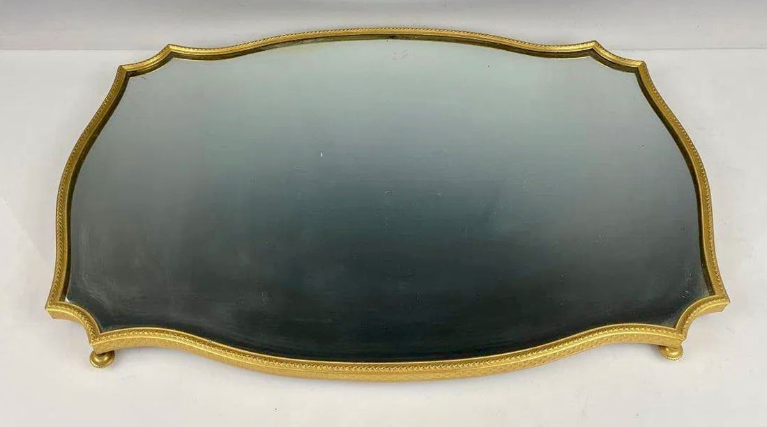 LARGE DORE BRONZE PLATEAU - 2