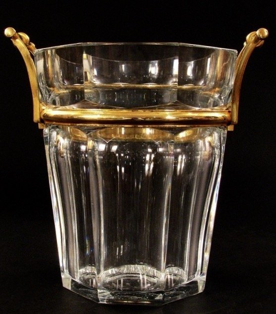 GILT BRONZE MOUNTED BACCARAT ICE BUCKET (1 of 2)