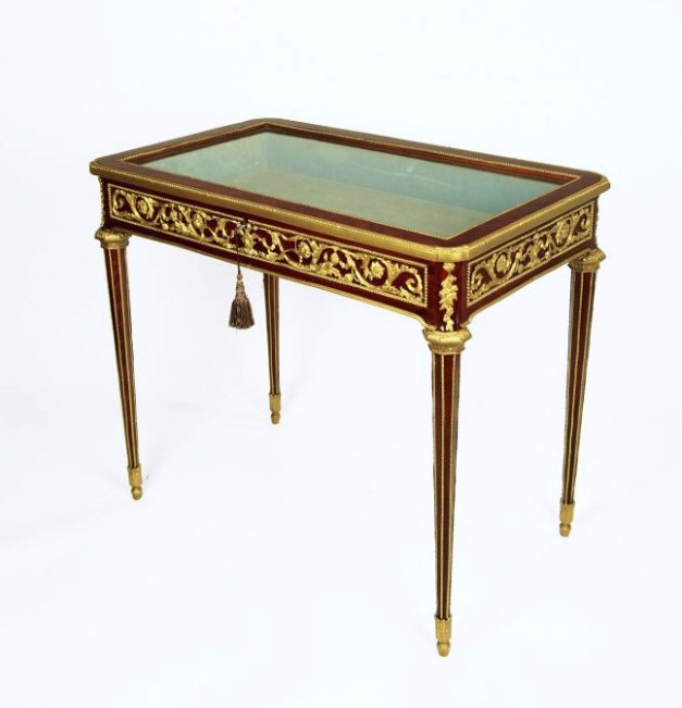 LOUIS XVI STYLE ORMOLU MOUNTED VITRINE (1 of 3)